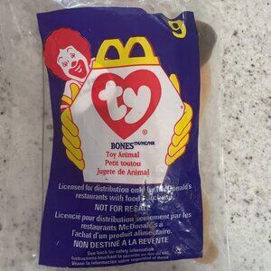 1998 McDonald’s Ty Teenie Beanie Babies - Bones (#9)